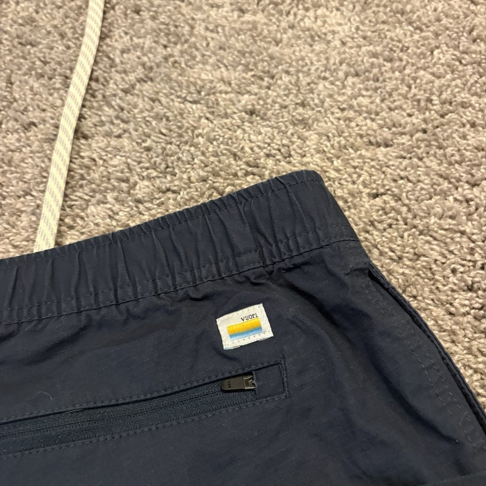 Vuori Pants Men's XL Navy Ripstop Technical Climber Performance Hike Sports V412 - Picture 11 of 11